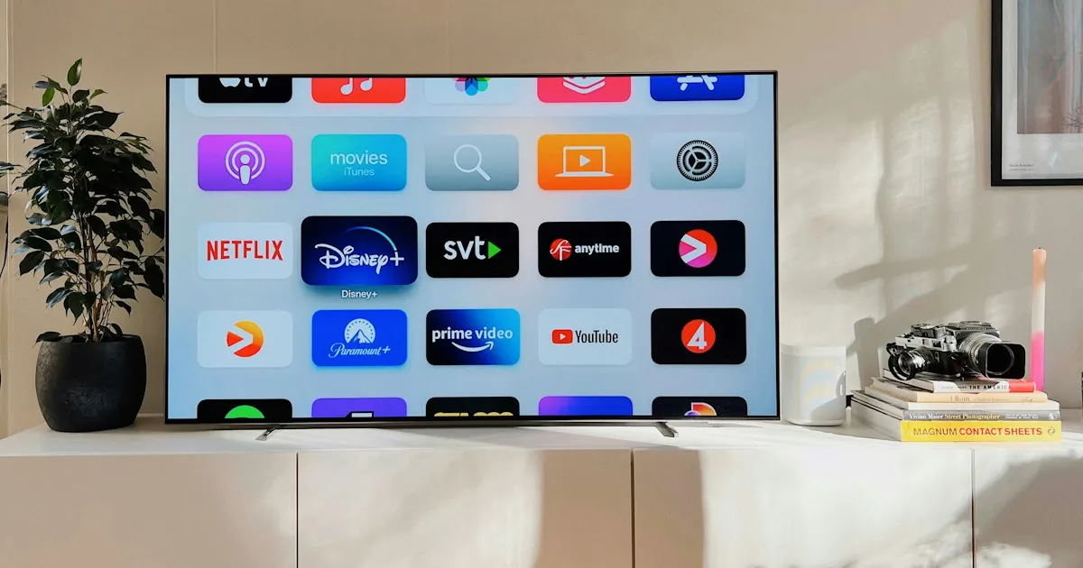 IPTV sur Smart TV : illustration d'un téléviseur